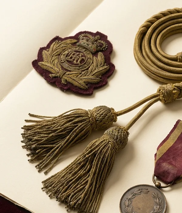 Gold ceremonial cord
