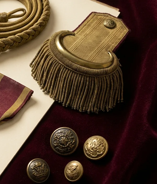 Gold ceremonial epaulette