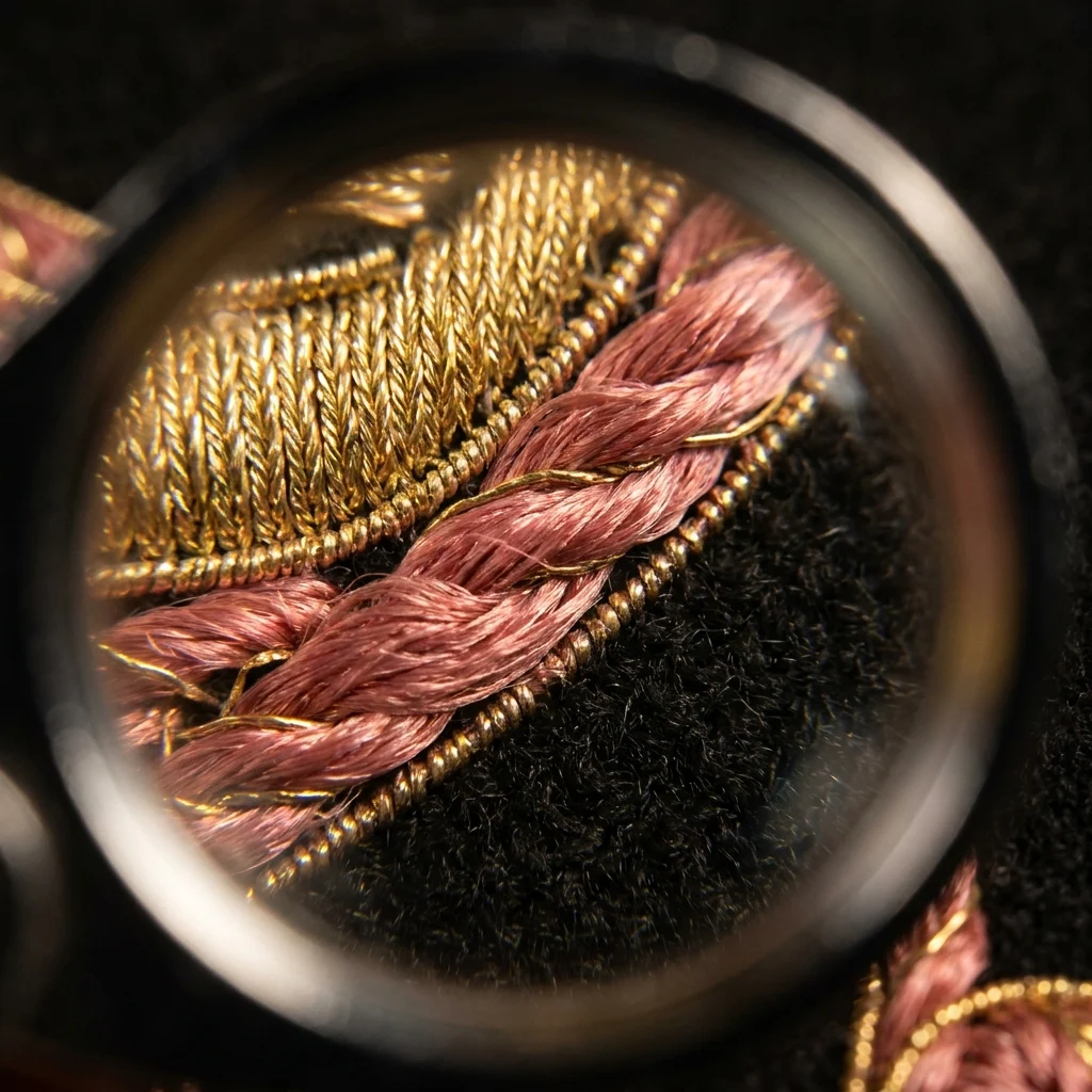 Thread under magnification